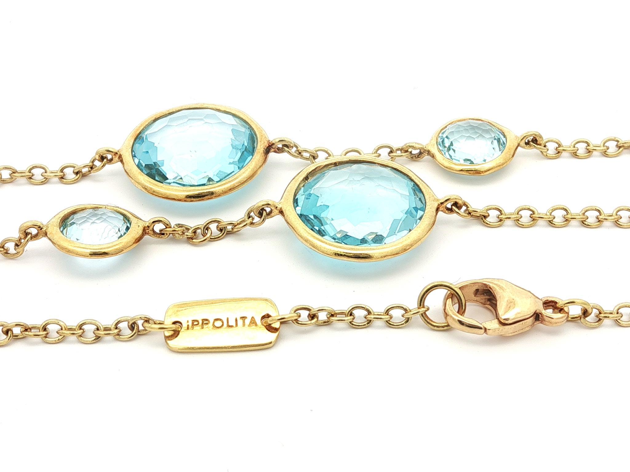 Taille ronde Ippolita Collier long de 37