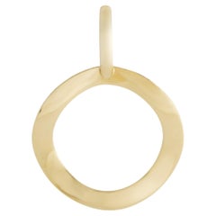 Ippolita 18k Yellow Gold Circle Pendant