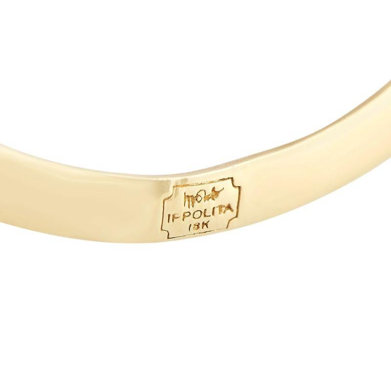 Ippolita 18k Yellow Gold Drop Earrings In Excellent Condition In Southampton, PA