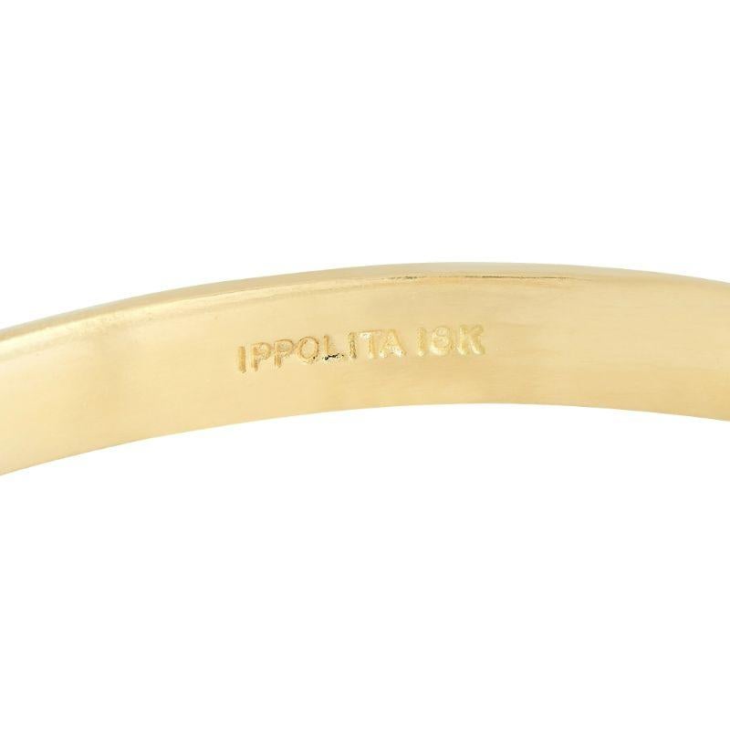 Women's Ippolita 18k Yellow Gold Flat Bangle Bracelet