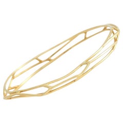 Ippolita 18k Yellow Gold Geometric Bangle Bracelet