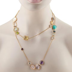 Ippolita 18K Yellow Gold Multi-Gemstone Necklace IP06-062226