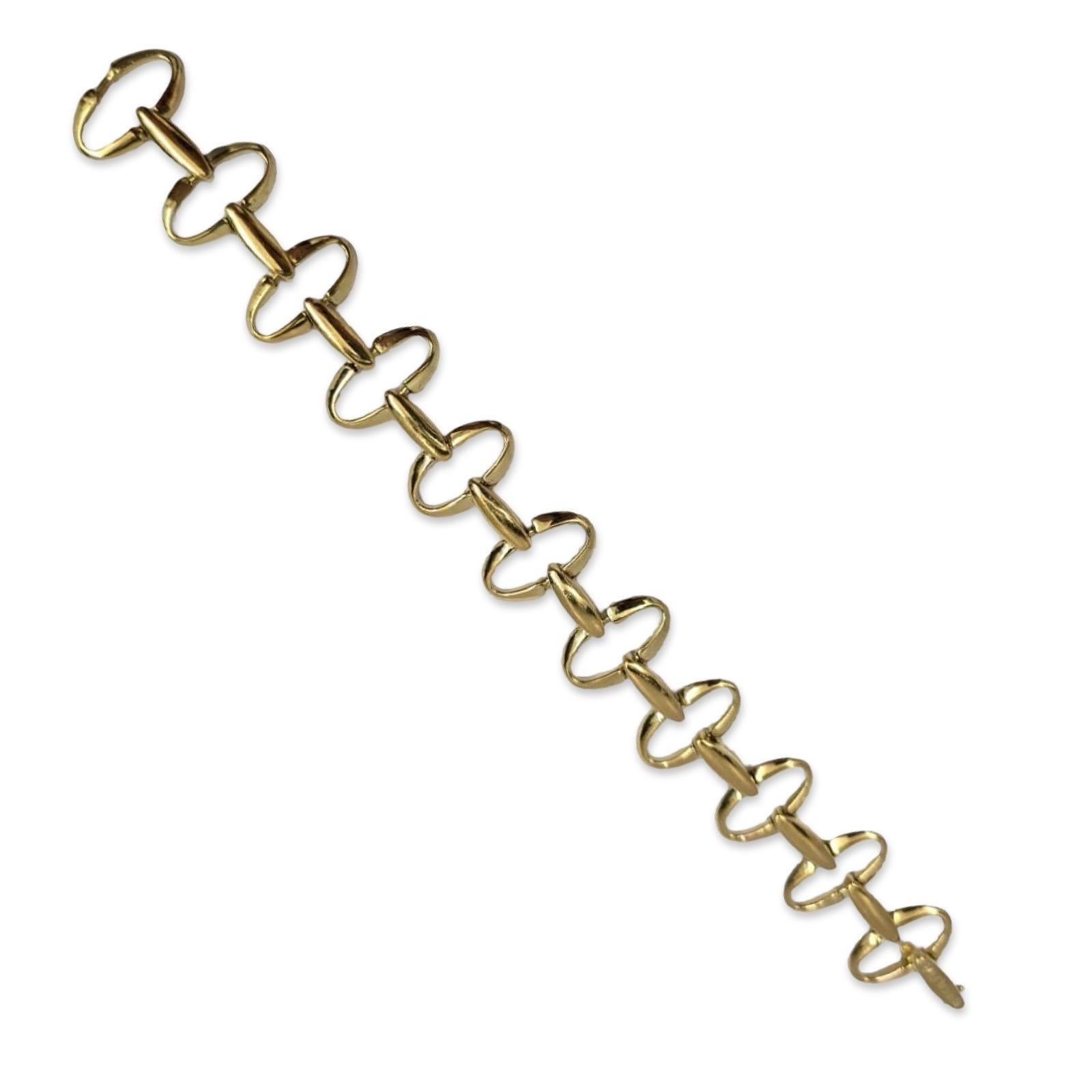 Bracciale A Link scultoreo in oro giallo 18 carati di Ippolita in vendita 1