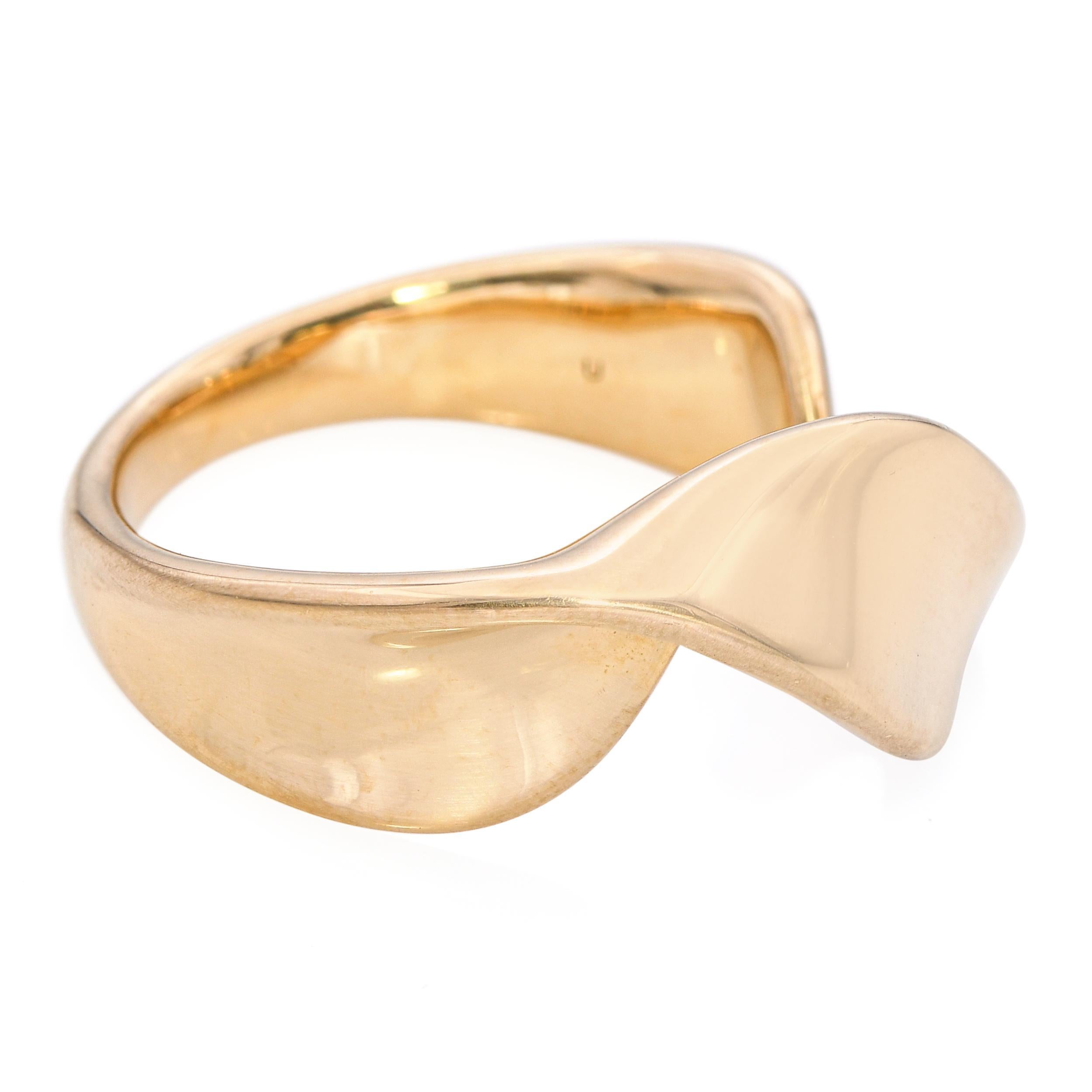 Ippolita Bague ruban torsadé en or jaune 18k en vente 1