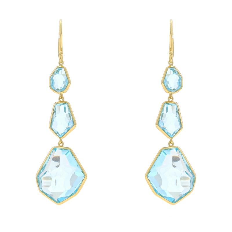 Prix de détail : 2595

Marque : Ippolita

Contenu du métal : Or jaune 18k

Informations sur les pierres

Topaze bleue naturelle
Traitement : Amélioration de routine
Taille : Cabochon double à facettes

Style : Pendentif à trois pierres
Type de