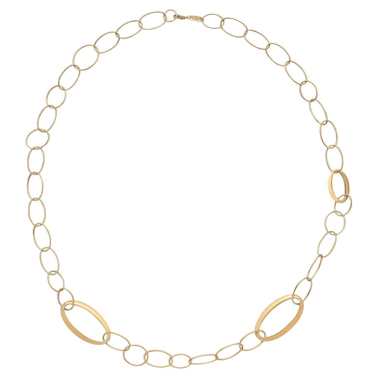 Ippolita Classico Chain Necklace in 18K Gold For Sale