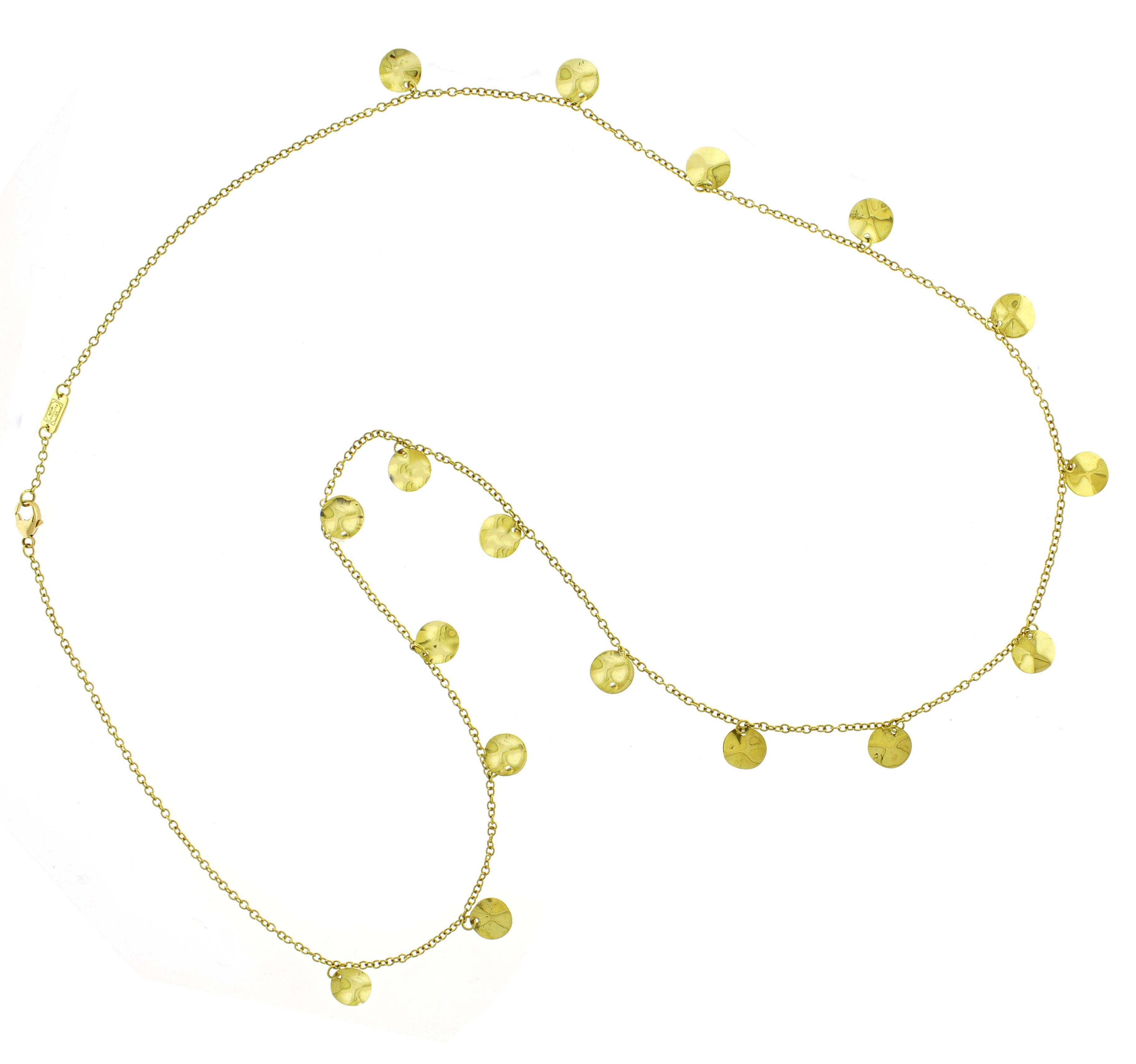 Ippolita Classico Disk Necklace In Excellent Condition For Sale In Bethesda, MD