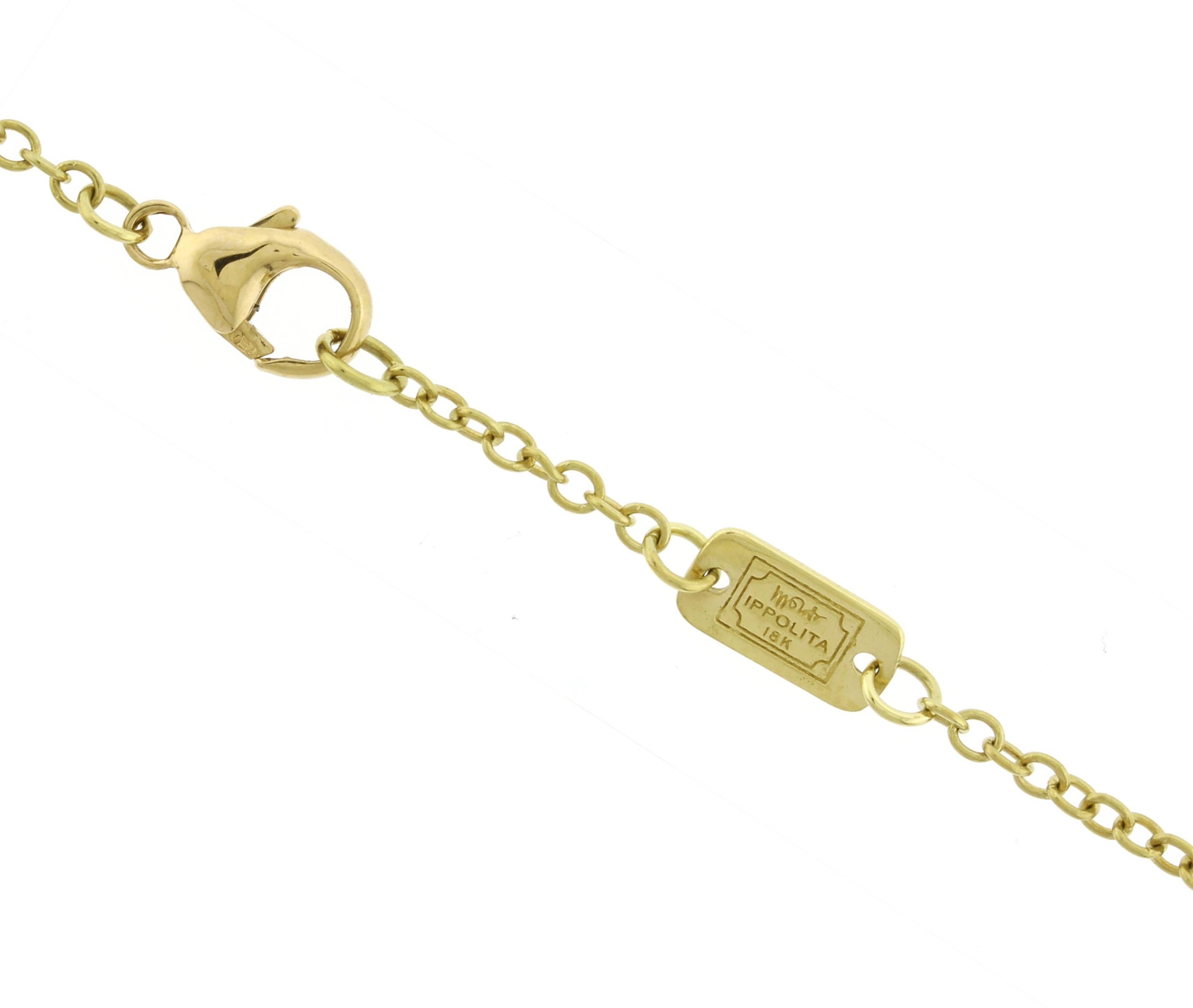 Women's or Men's Ippolita Classico Disk Necklace For Sale