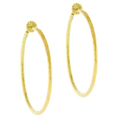 Ippolita Classico Créoles extra larges et martelées