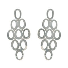 Ippolita Classico Open Cascade Drop Earrings - Sterling Silver 925 Pierced