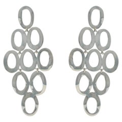 Ippolita Classico Open Cascade Drop Earrings - Sterling Silver 925 Pierced