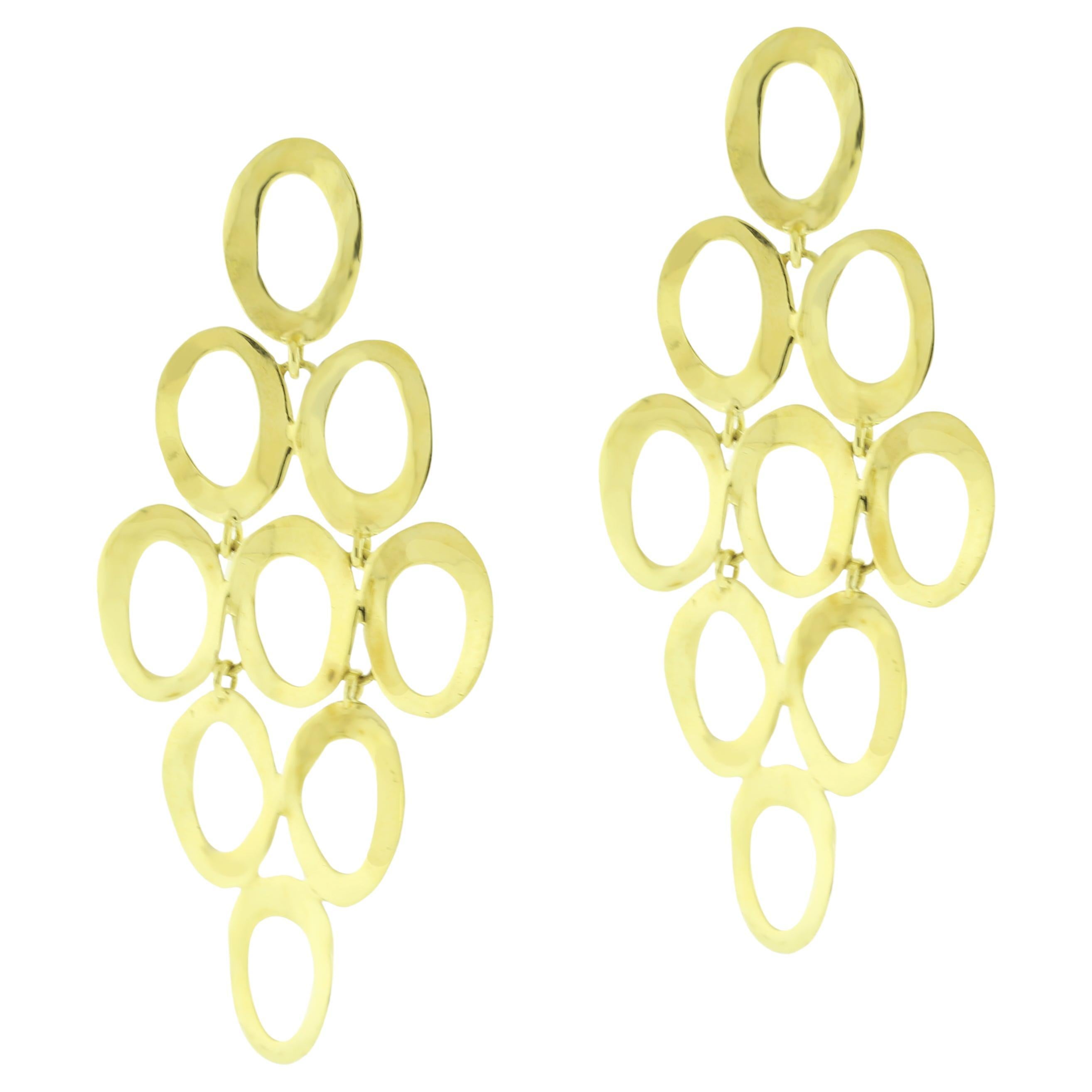 Ippolita Classico Open Oval Cascade Earrings For Sale