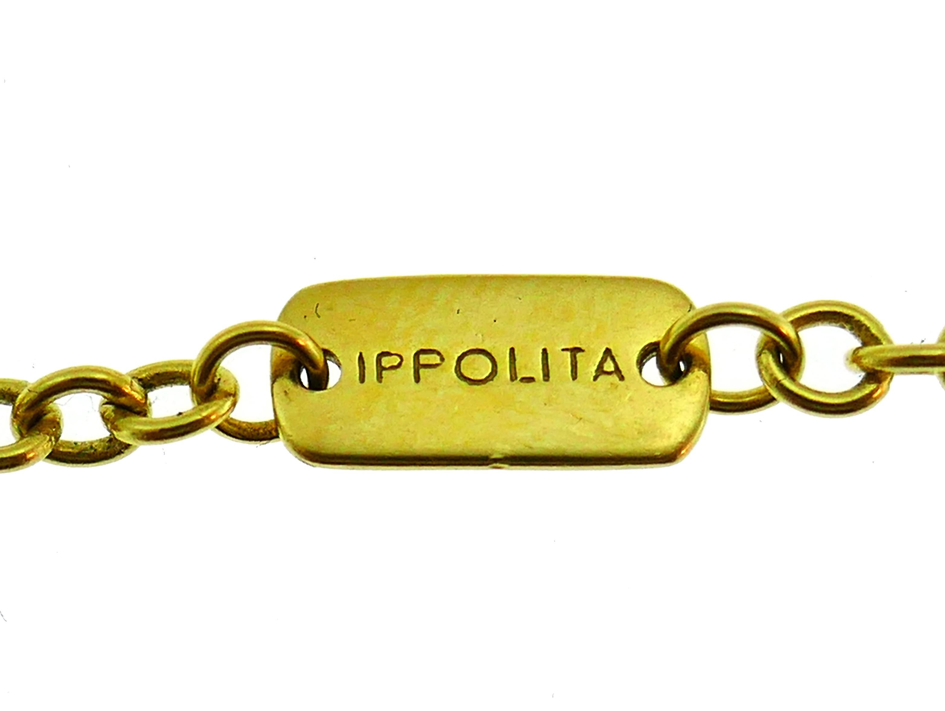 Ippolita Diamond Yellow Gold Chain Necklace 1