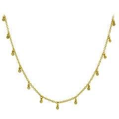 Ippolita Diamond Yellow Gold Chain Necklace