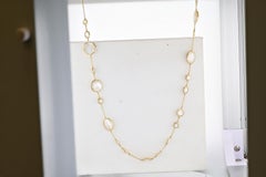 Ippolita Gold and Mother-of-Pearl Rock Candy Longchain Necklace
