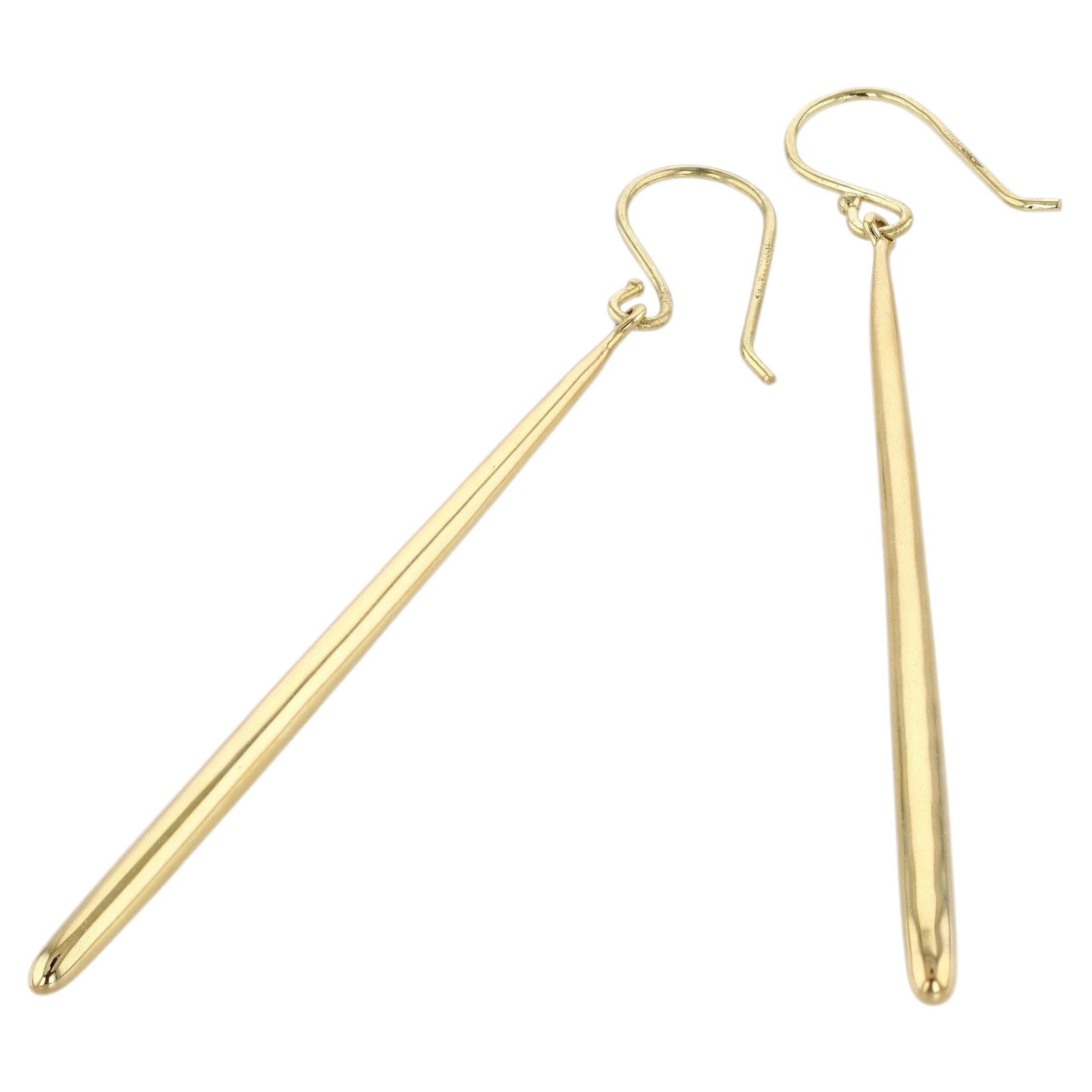 Ippolita Gold Stick Earrings