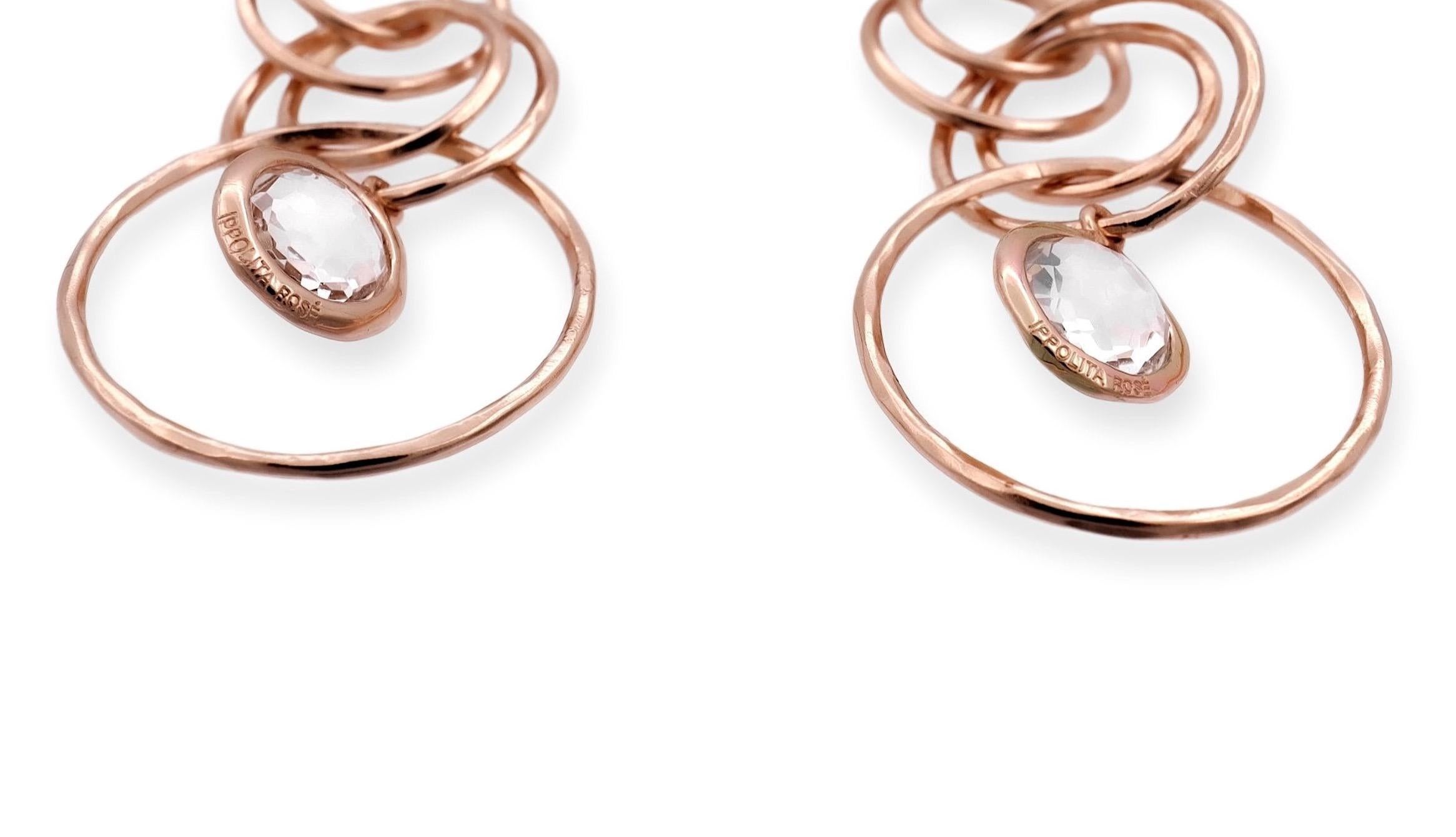 ippolita rose gold earrings