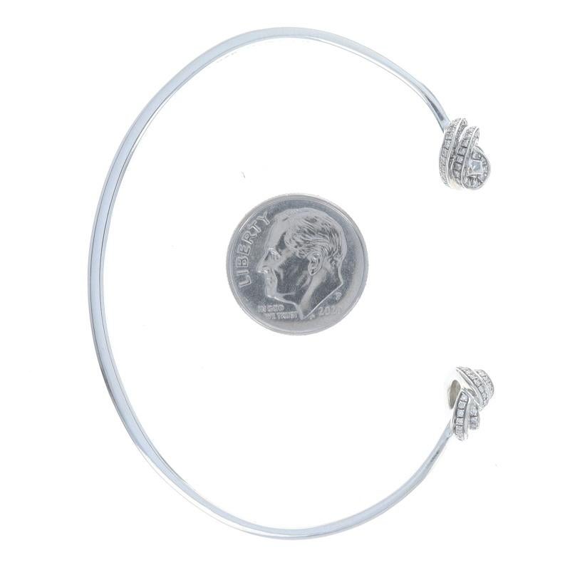 Women's Ippolita Knot Cuff Diamond Bracelet 6 1/2