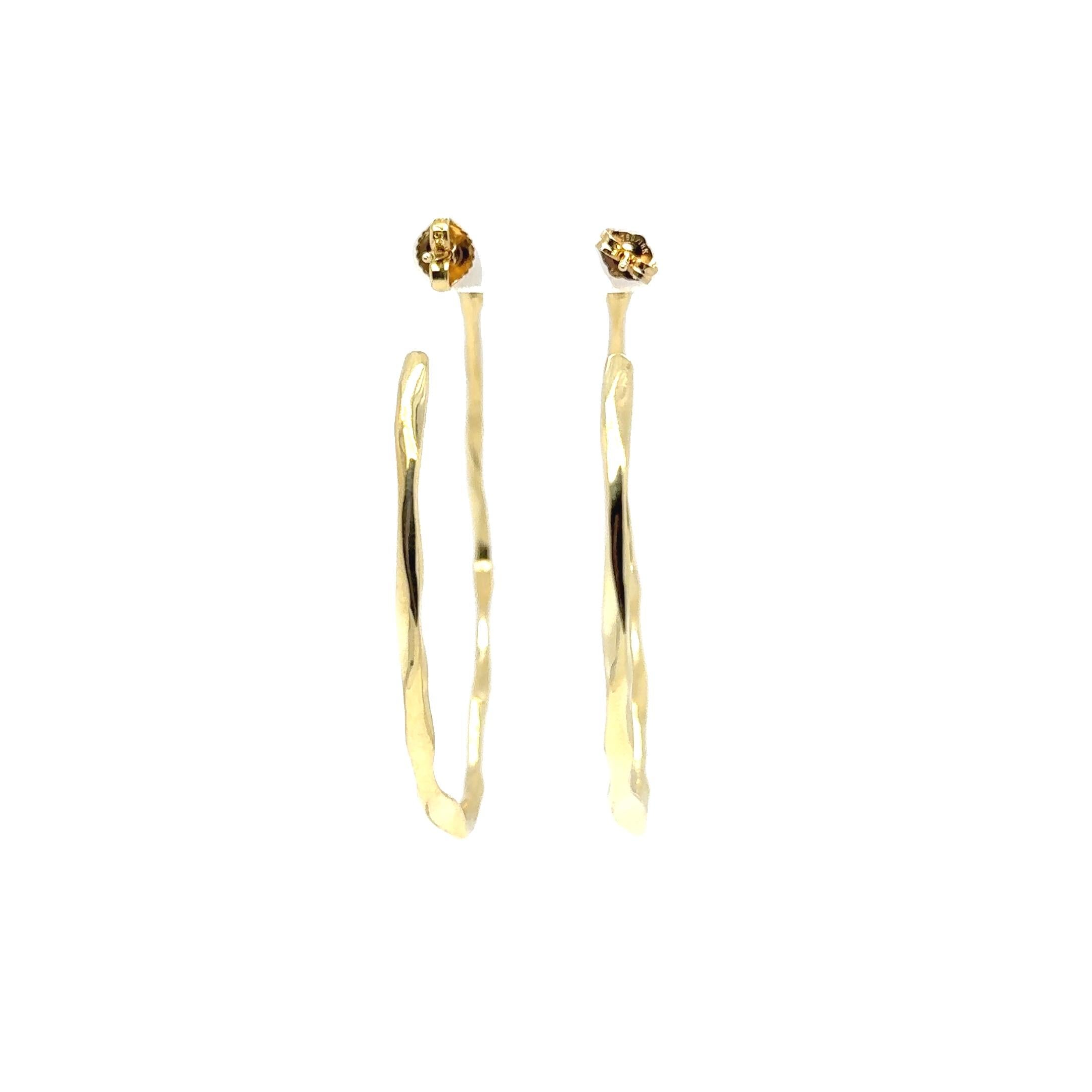 Donna Orecchini a cerchio Ippolita Large Squiggle - Oro giallo 18K in vendita