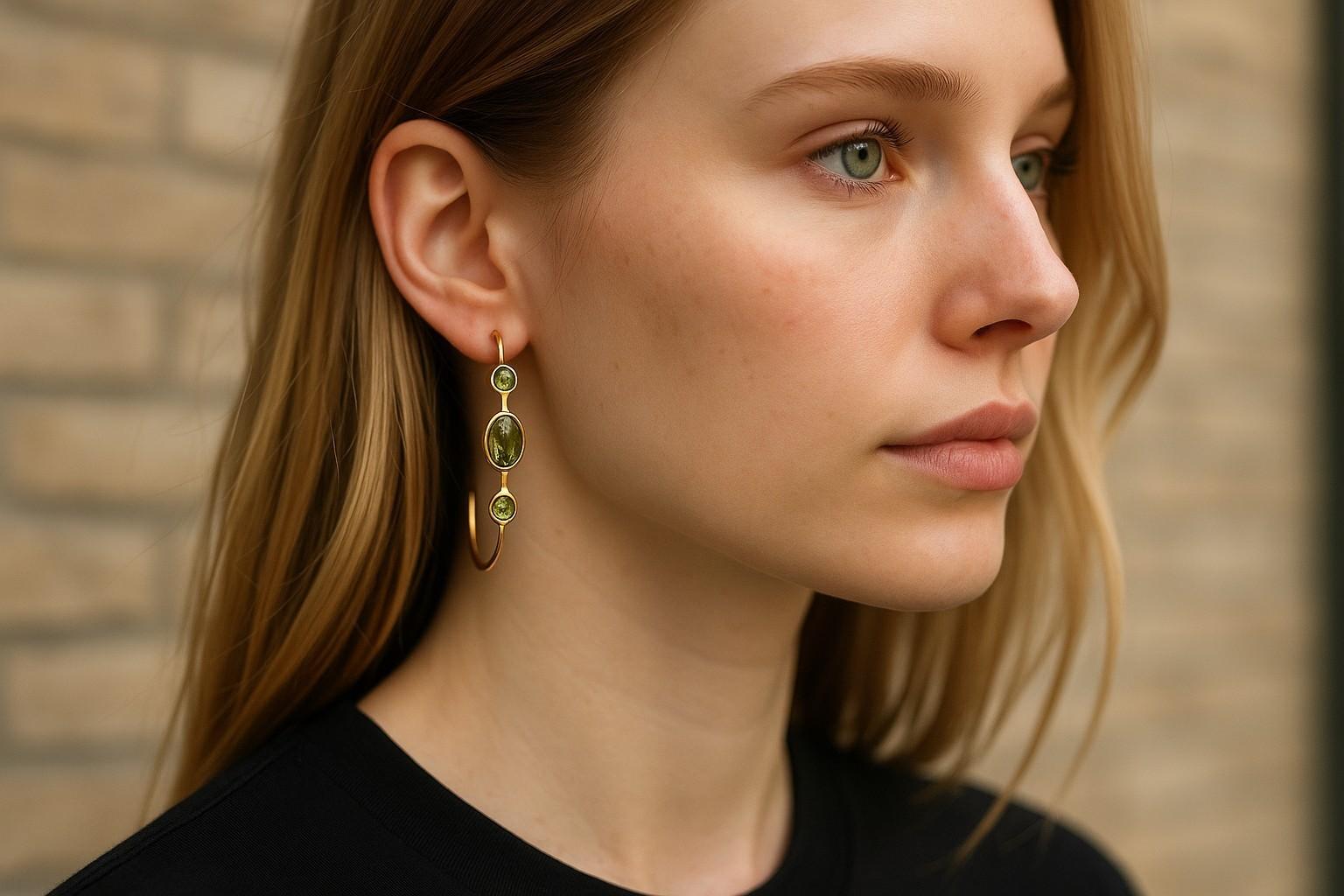 Orecchino a cerchio in oro 18 carati Greene & Greene della Collection'S di Ippolita in vendita 10