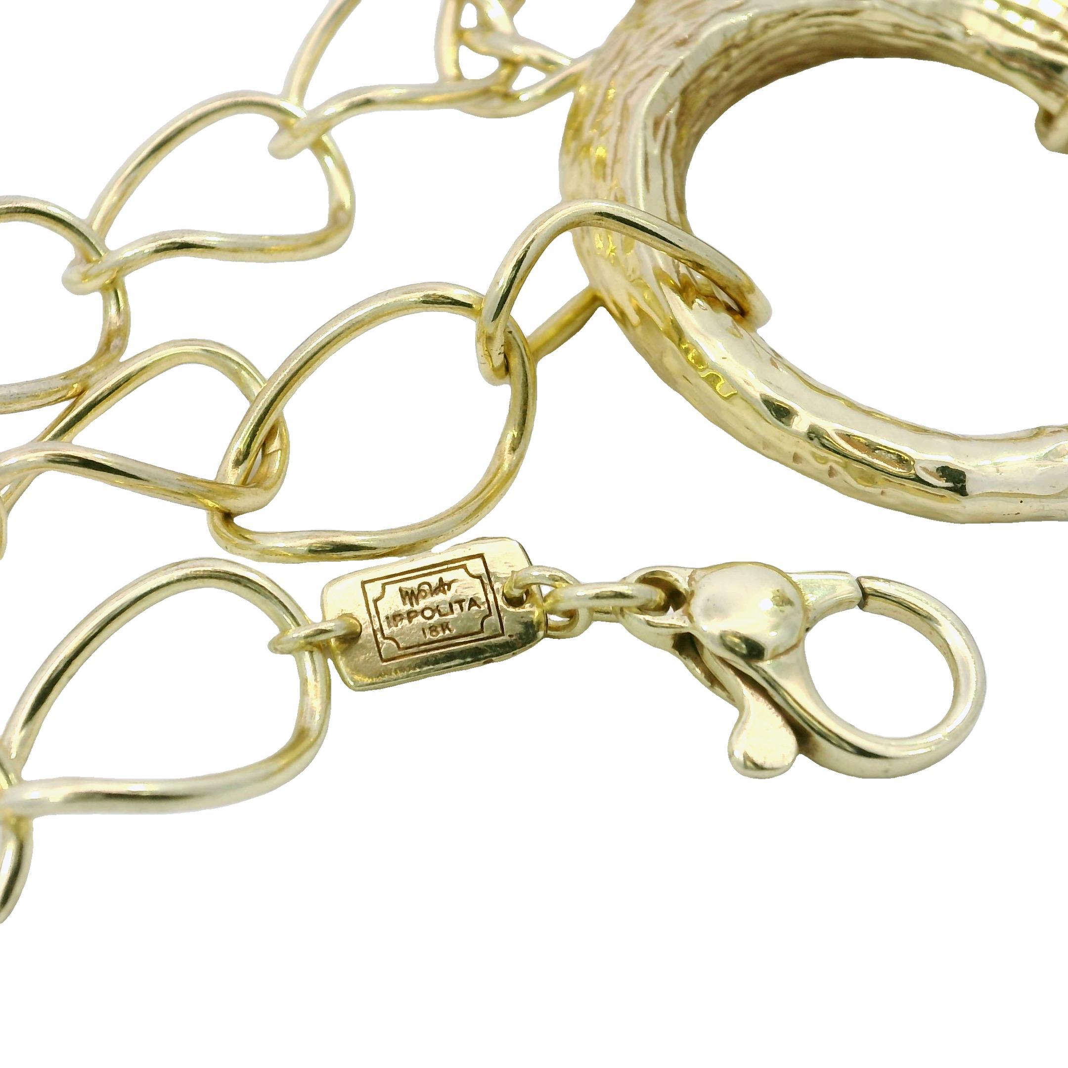 Ippolita Collar Cadena Larga 18K en Bueno estado para la venta en Fairfield, CT