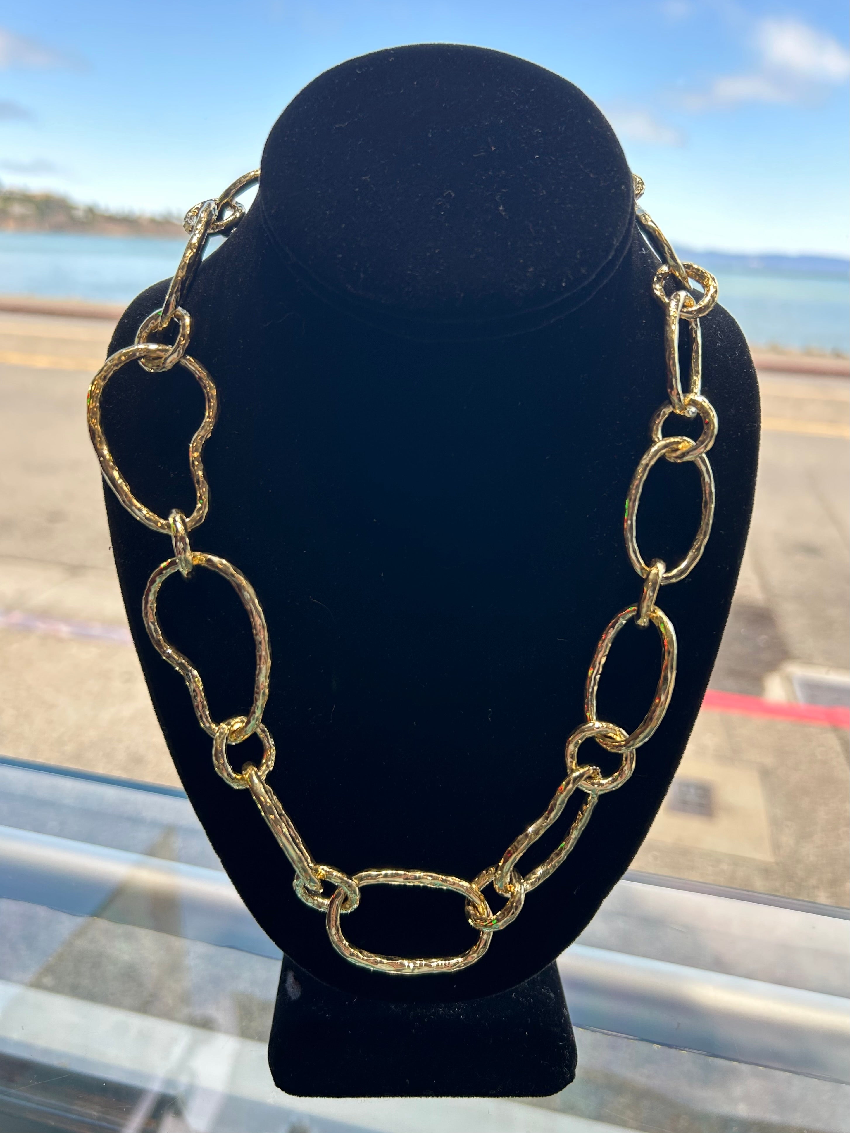 Ippolita Mix-Shape Hammered Necklace