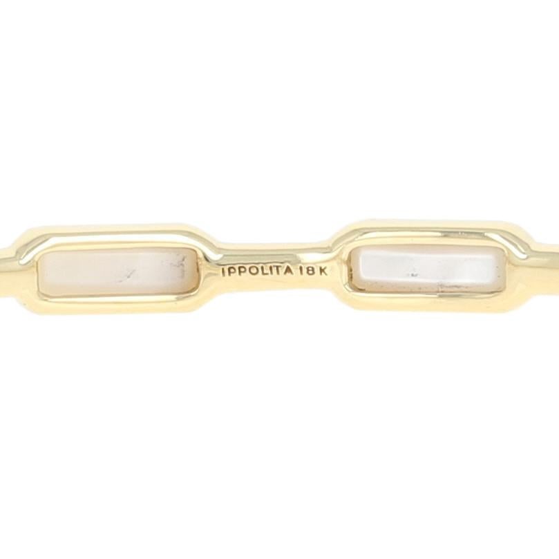 Women's Ippolita Mother of Pearl Rock Candy Gelato Bracelet, 18 Karat Gold Bangle