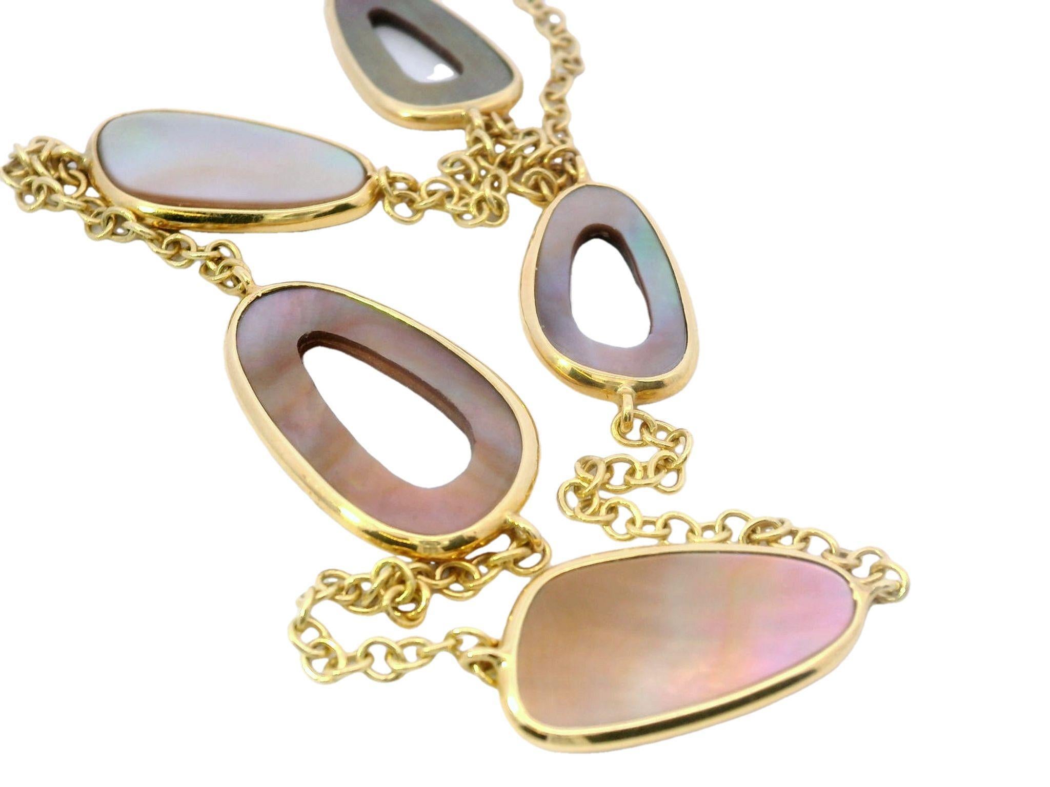 Ippolita Collana Rock Candy Madreperla in oro giallo 18 carati 18