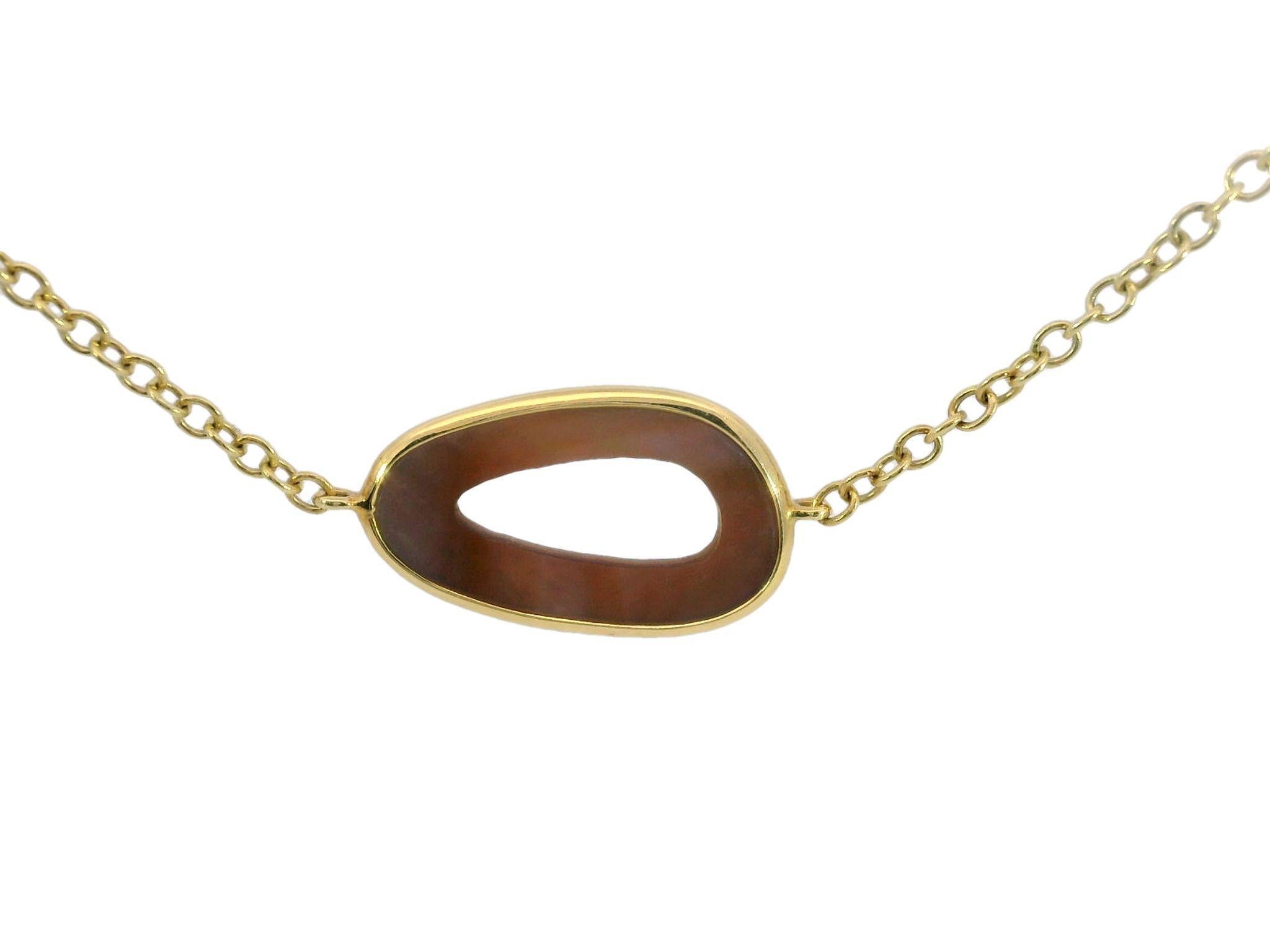 Donna Ippolita Collana Rock Candy Madreperla in oro giallo 18 carati 18