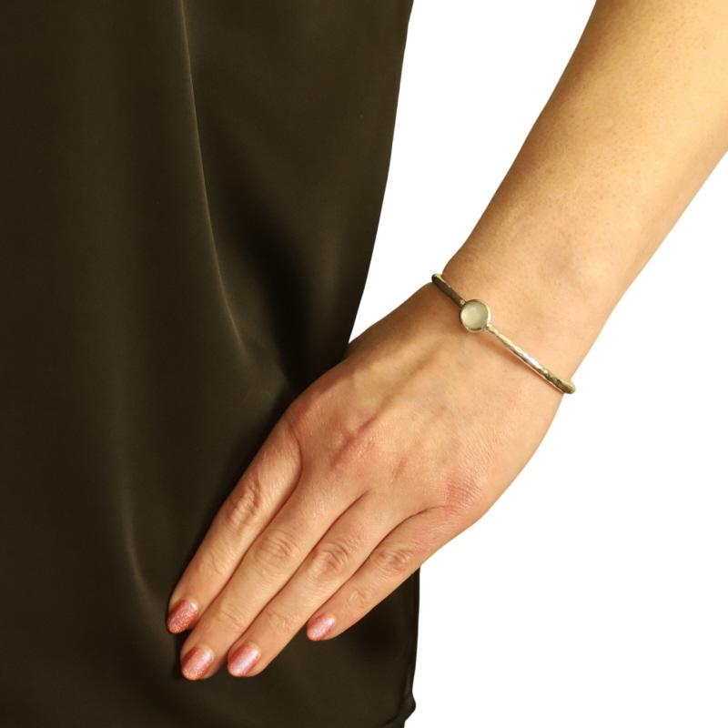 Ippolita Pulsera brazalete de cuarzo sobre madreperla 7