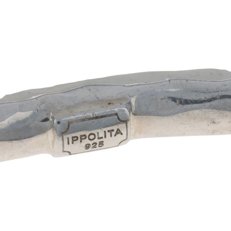 Ippolita Pulsera brazalete de cuarzo sobre madreperla 7