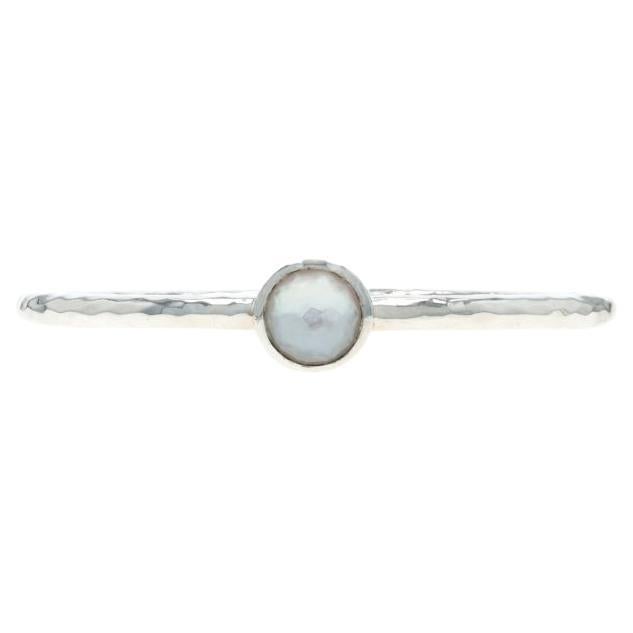 Bracciale Station di Ippolita in quarzo e madreperla da 7" - Sterling 925