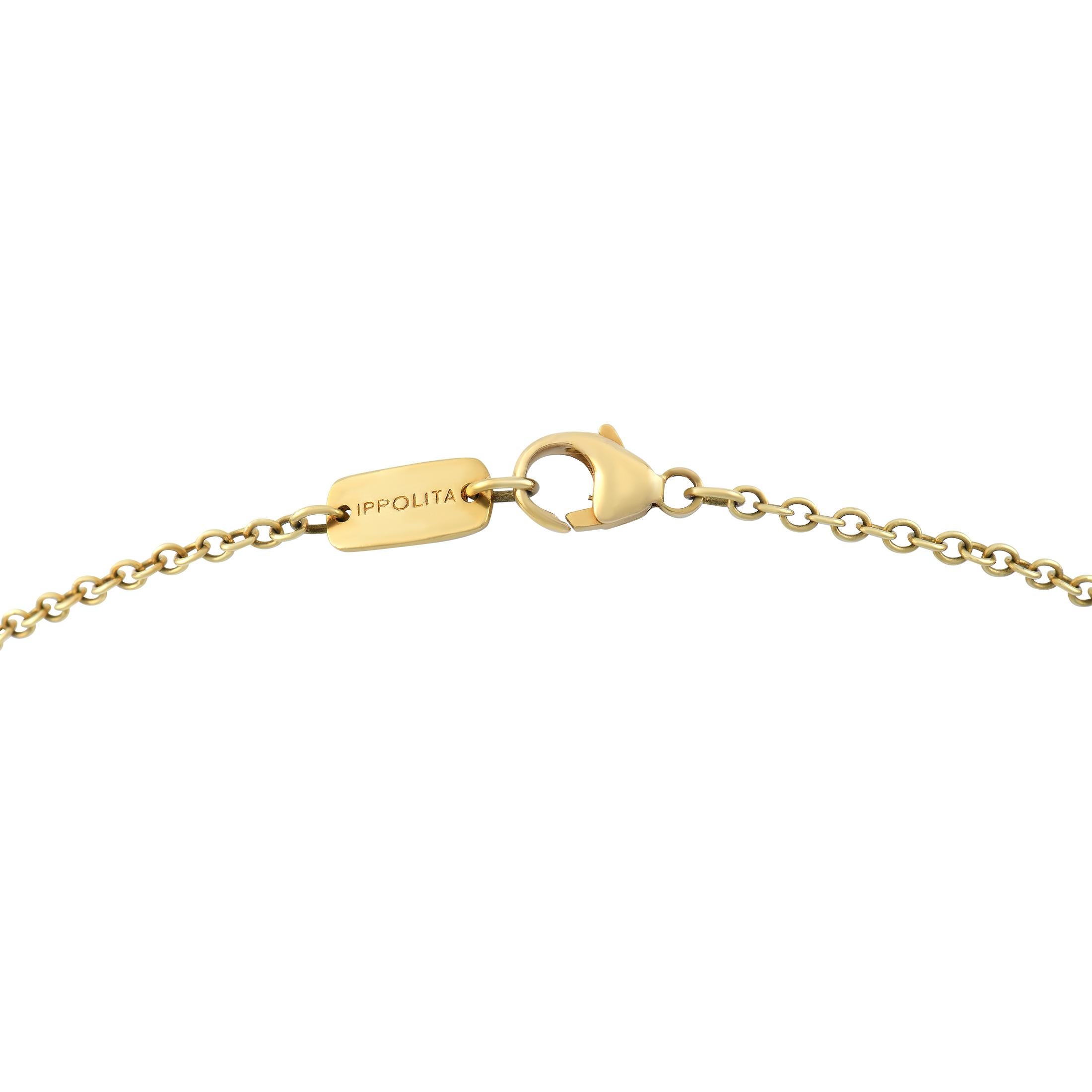 Mixed Cut Ippolita Rock Candy 18K Yellow Gold Lapis Long Necklace
