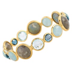 Ippolita Rock Candy 18K Yellow Gold Multi Gemstone Bracelet