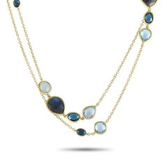 Ippolita Rock Candy 18k Yellow Gold Topaz Necklace
