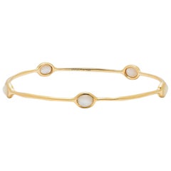 Ippolita Rock Candy 5-Stone Bangle in 18 Karat Gold