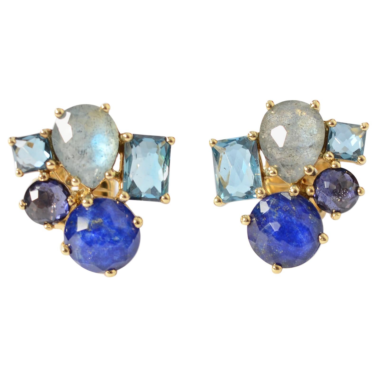 Ippolita Rock Candy Cluster Multigem Earrings