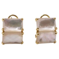 Ippolita Rock Candy Gelato Mother of Pearl and Quartz Earrings