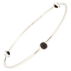 Ippolita Rock Candy Hematit-Armreif, Sterlingsilber, Länge 7,75 Zoll