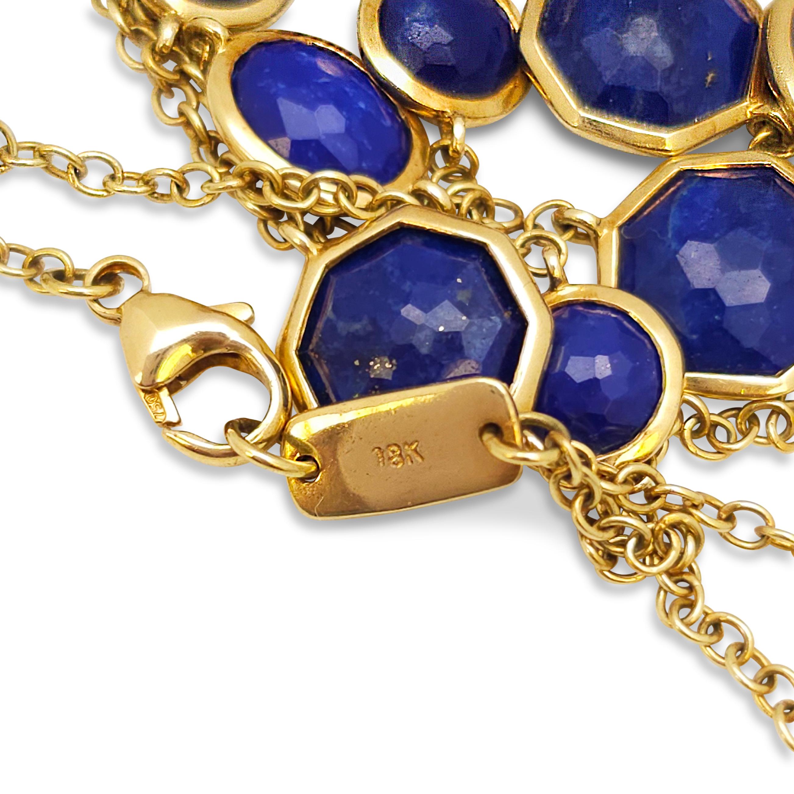 Ippolita 'Rock Candy Lollipop' Gold and Lapis Necklace 1