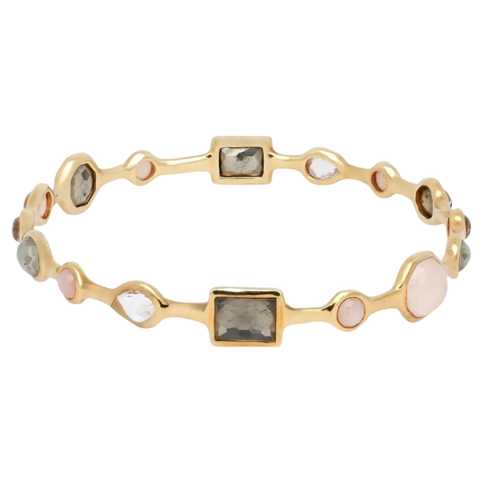 Pulsera Ippolita Rock Candy de madreperla y multigemas Oro amarillo de 18 quilates en venta