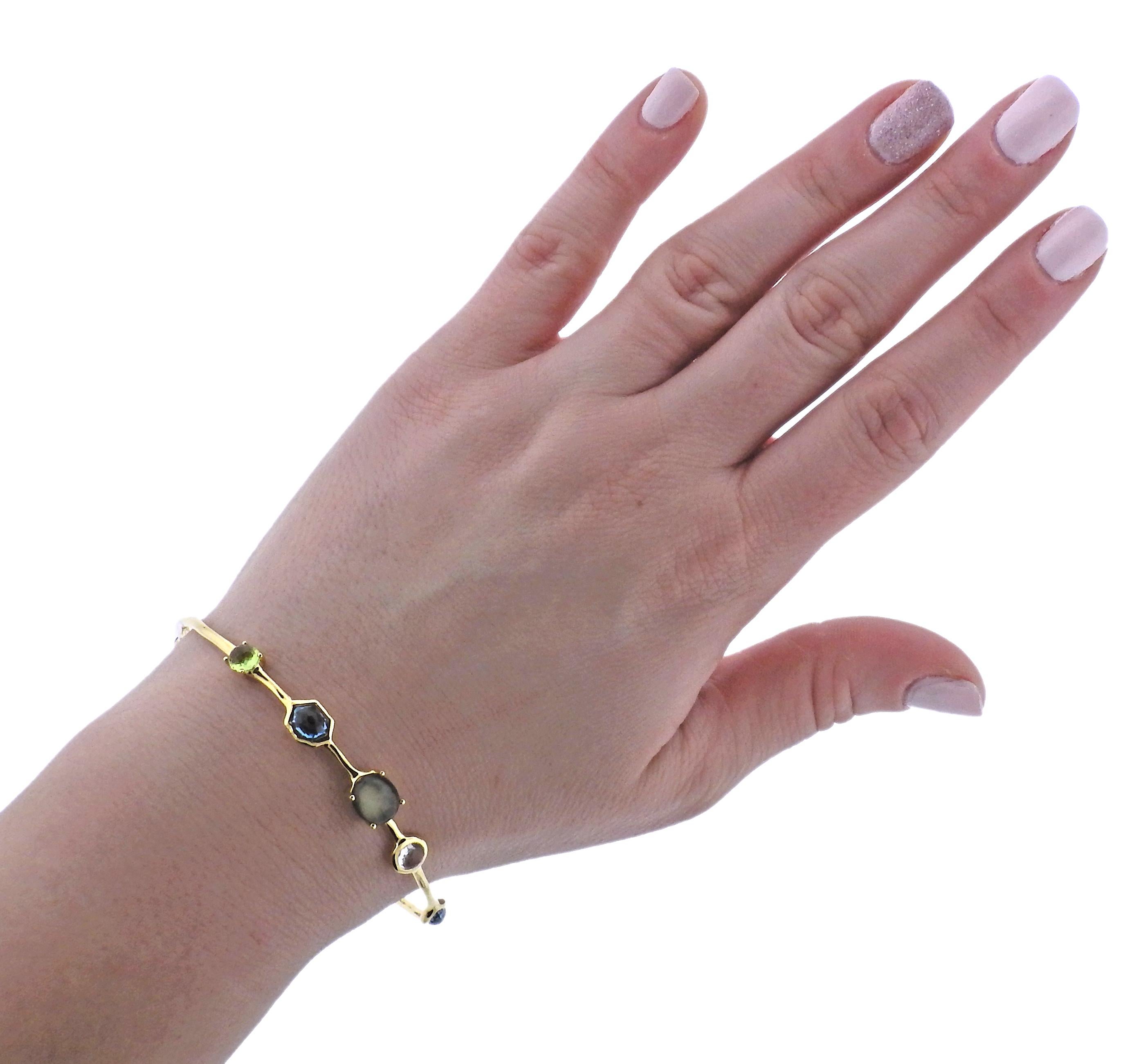 Women's Ippolita Rock Candy Tartan Gemstone Gold Bracelet