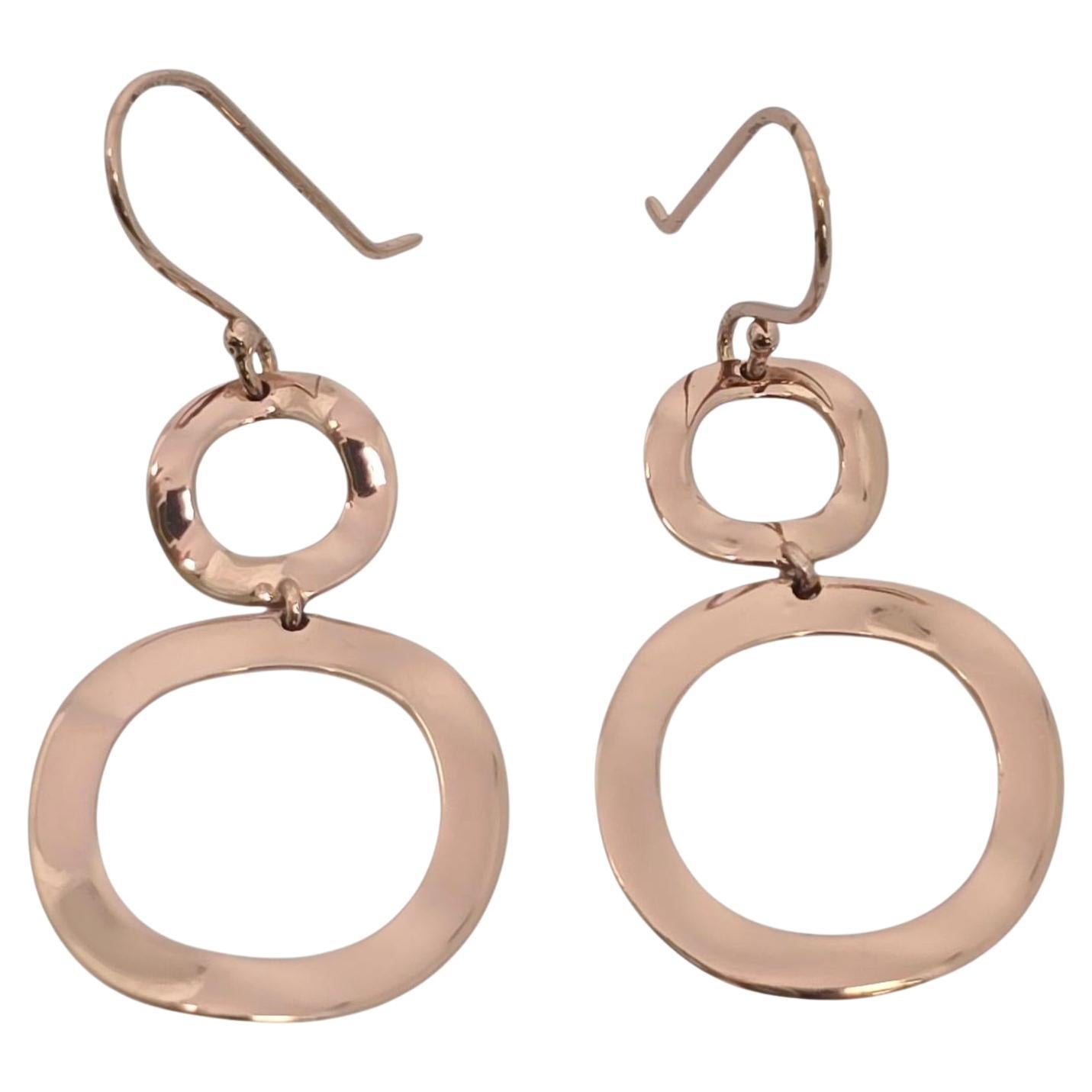 Pendientes colgantes Ippolita Rosa de plata de ley Carino Muñeco de nieve #22211 en venta