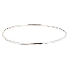 Ippolita Squiggle Bangle, Sterling Silver, Length 7.75 Inches, Simple Silver