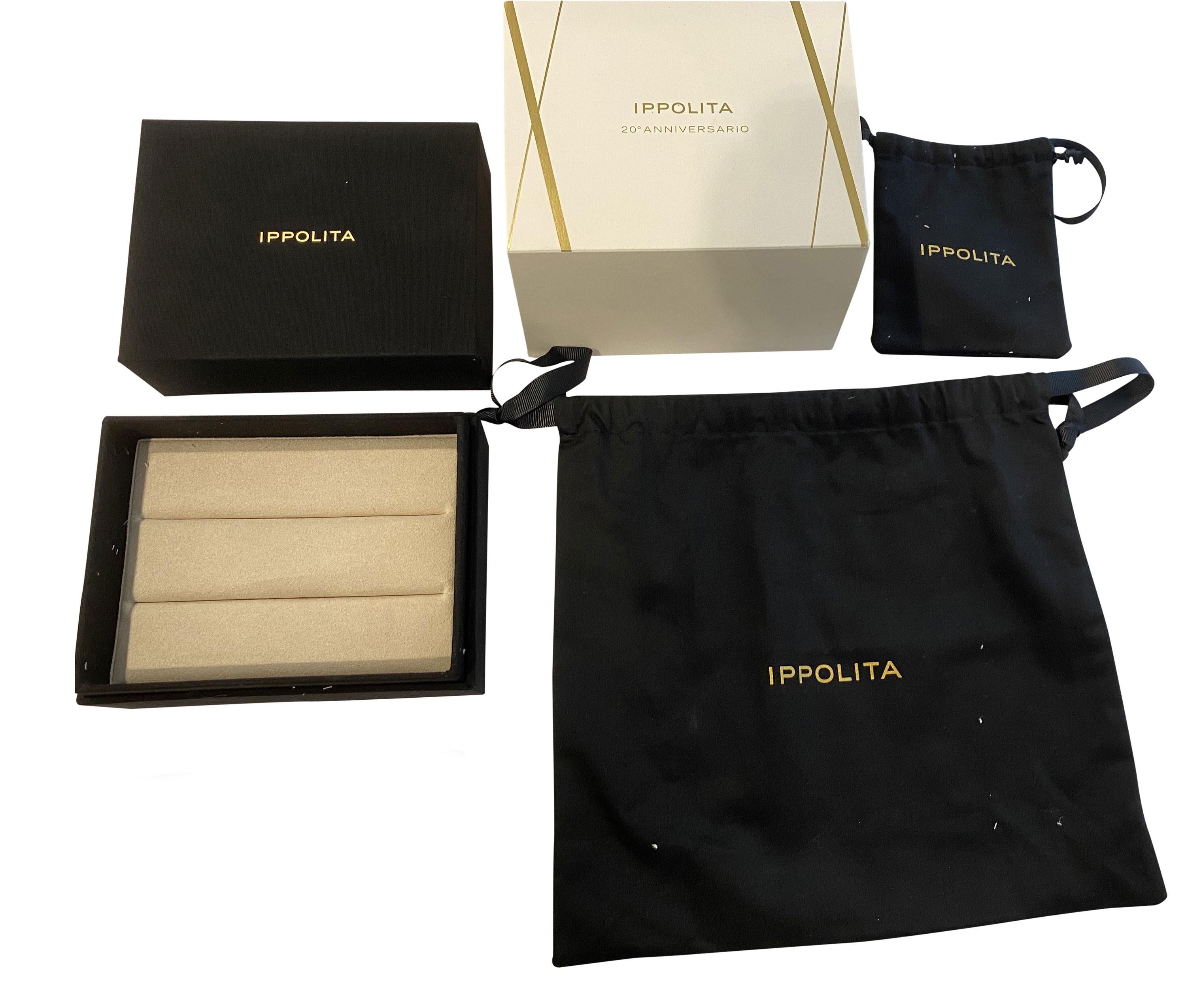Ippolita Stardust Boucle d'oreille pendante en or jaune 18 carats avec diamant ovale 4.24 CTW Excellent état - En vente à New York, NY