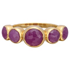 Ippolita "Stardust" Ruby & Gold Ring