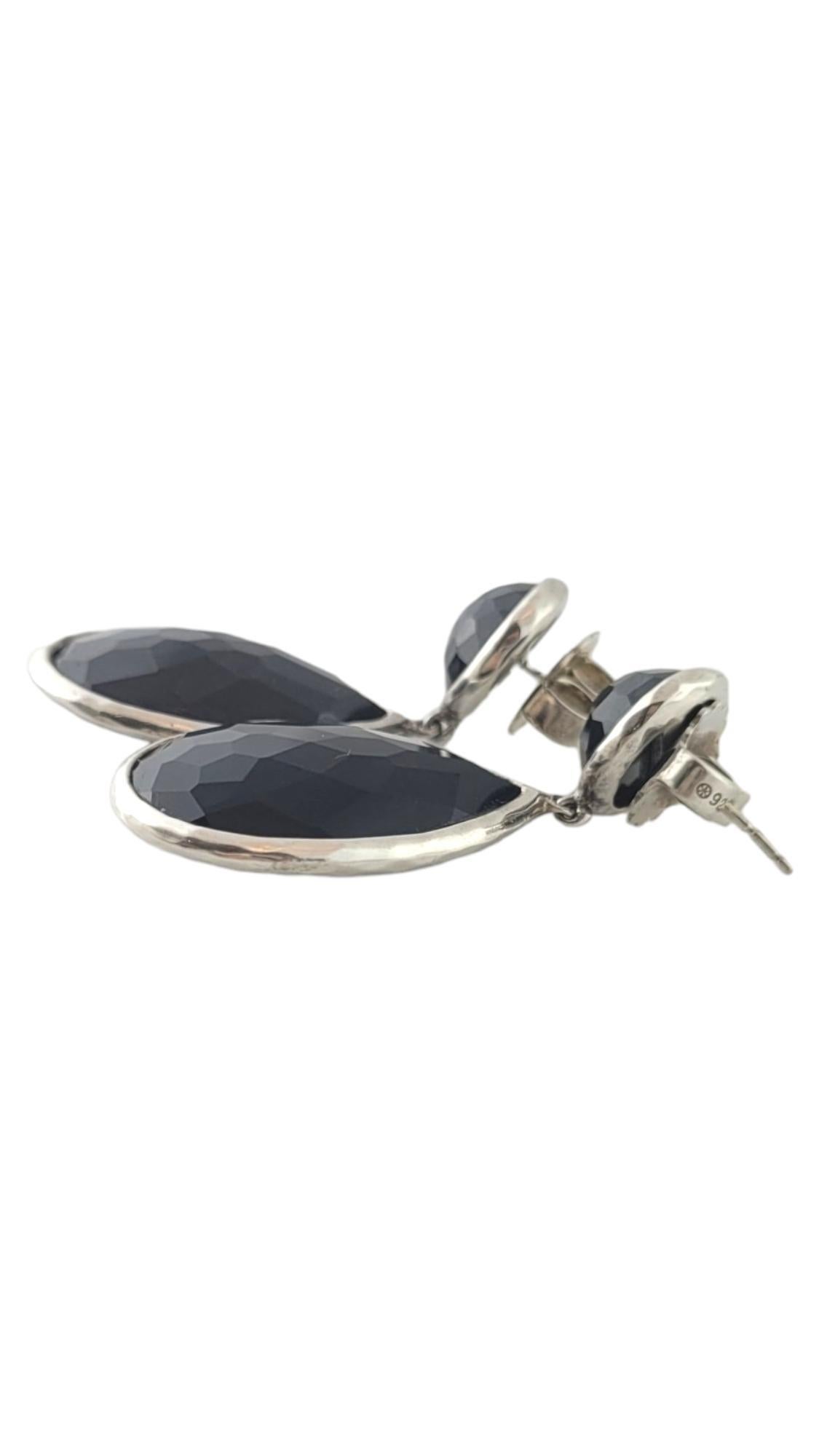 Ippolita Sterling Silver Black Onyx Rock Candy Drop Earrings

This gorgeous set of sterling silver rock candy drop earrings by Ippolita features 4 beautiful black onyx stones!

Size: 41.16mm X 18.94mm X 7.05mm

Weight: 8.37 dwt/ 13.03 g

Hallmark: