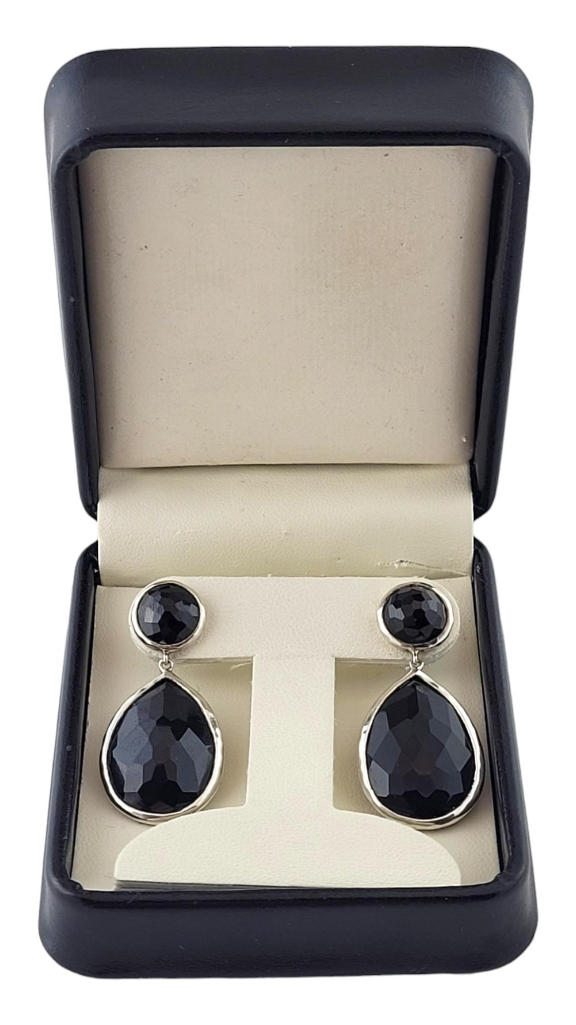 Ippolita Sterling Silver Black Onyx Rock Candy Drop Earrings #17455 3