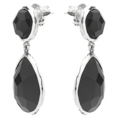 Ippolita Sterling Silver Black Onyx Rock Candy Drop Earrings