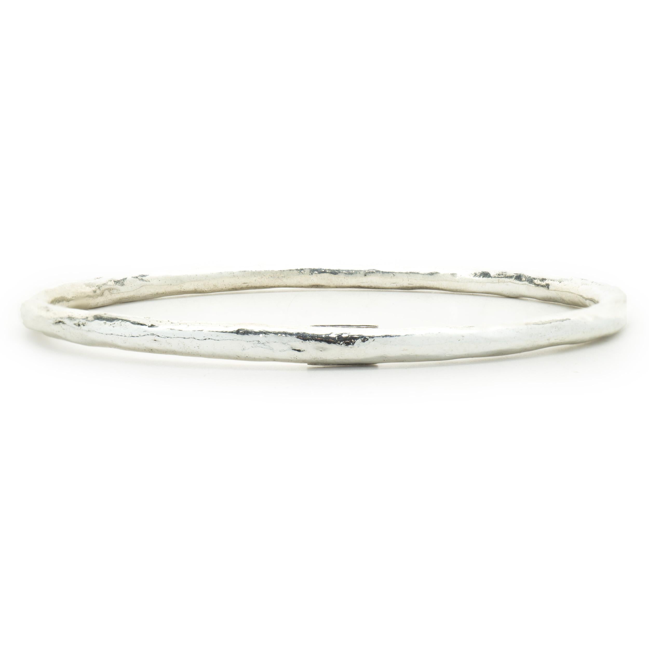 Ippolita Sterling Silver Classico Bangle Bracelet In Excellent Condition In Scottsdale, AZ